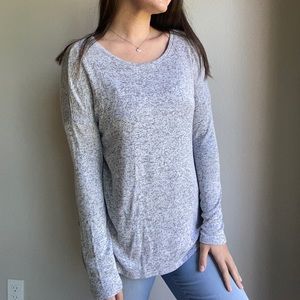 Grey long sleeve shirt/sweater